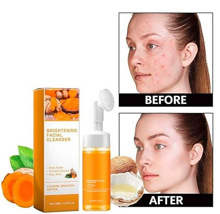 Turmeric ðŠð¨ð£ð¢ðœ Face Wash, Natural (Pack of - 1 ) 150 ML