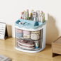 Multi-Functional Desk Organizer Pen Holder Double Layers Rotating